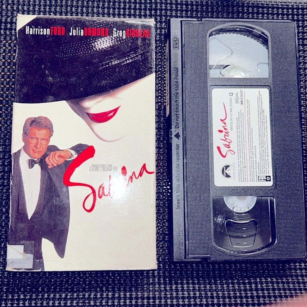 Sabrina VHS 1995 Rated PG